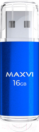 Изображение товара USB flash накопитель Maxvi MP 16GB 2.0 (синий)