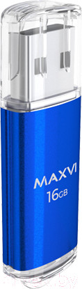 Изображение товара USB flash накопитель Maxvi MP 16GB 2.0 (синий)