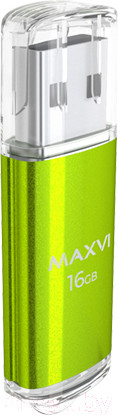 Изображение товара USB flash накопитель Maxvi MP 16GB 2.0 (зеленый)