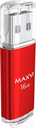 Изображение товара USB flash накопитель Maxvi MP 16GB 2.0 (красный)