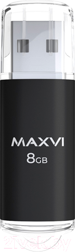Изображение товара USB flash накопитель Maxvi MP 8GB 2.0 (черный)
