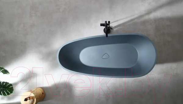 Изображение товара Ванна из искусственного камня Abber Dortmund AM9911G (серый матовый)