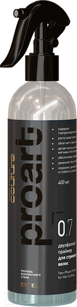 Изображение товара Спрей для волос Estel Haute Couture Proart Праймер для стрижки волос (400мл)