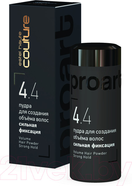 Изображение товара Текстурирующая пудра для волос Estel Haute Couture Proart Для создания объема сильная фиксация (10г)