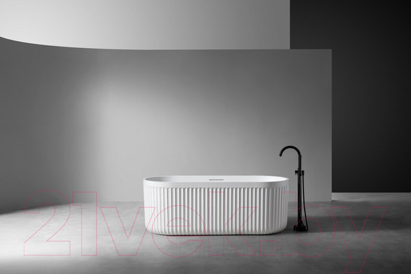 Изображение товара Ванна из искусственного камня Abber Stuttgart AM9925 (белый матовый)