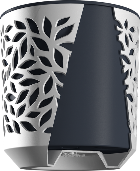 Изображение товара Кашпо La Decoro Leaves / КШ-9572 (белый/антрацит)