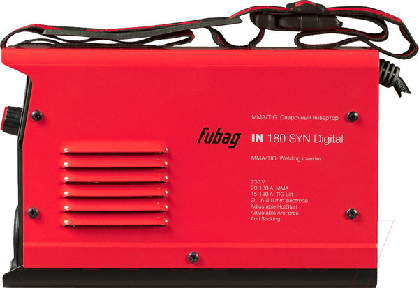 Изображение товара Инвертор сварочный Fubag IN 180 SYN Digital / 41387