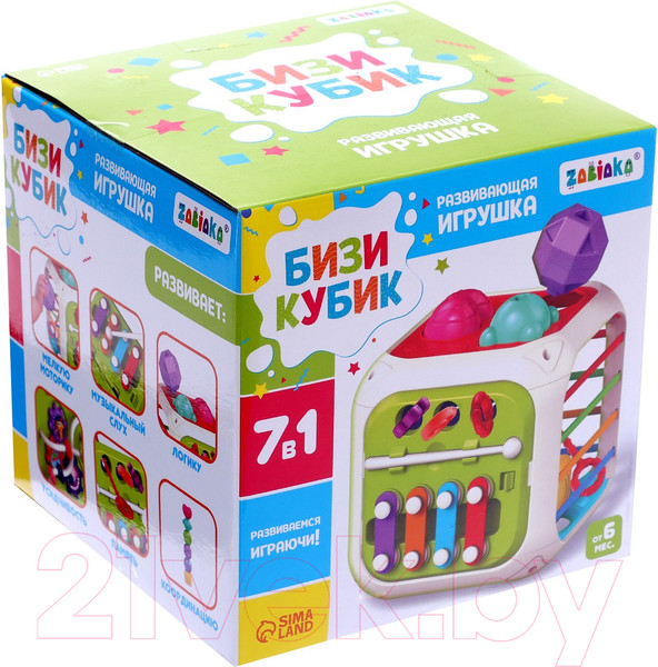 Изображение товара Бизиборд Zabiaka Бизикубик SL-06826 / 9865834