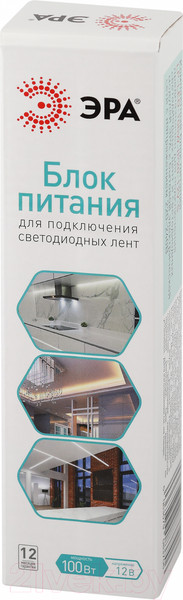 Изображение товара Драйвер для светодиодной ленты ЭРА LP-LED 100W-IP20-12V-S / Б0061123