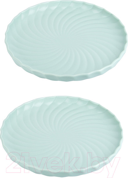 Изображение товара Набор тарелок Nouvelle Fresh Taste. Light Green / 1730261-Н2 