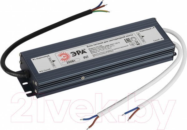 Изображение товара Драйвер для светодиодной ленты ЭРА LP-LED 200W-IP67-12V-S / Б0061140