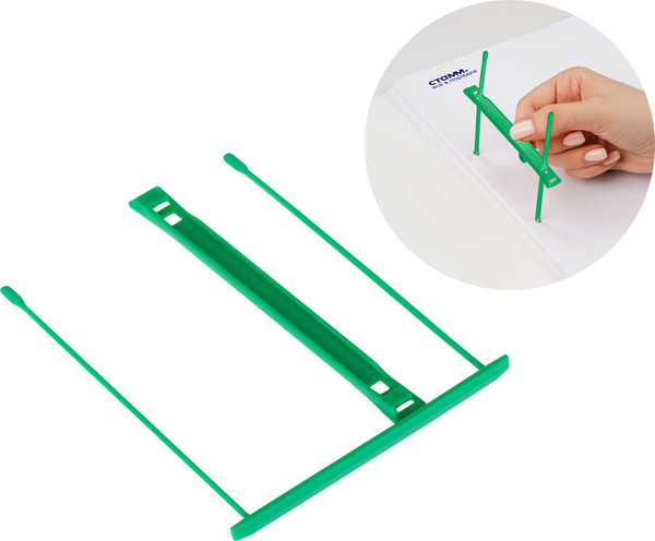 Изображение товара Набор скоросшивателей Стамм СК-31565 (100шт, зеленый)