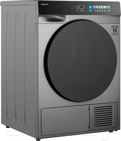 Изображение товара Сушильная машина Weissgauff WD 998 Heat Pump Full Touch Silver