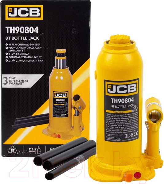 Изображение товара Бутылочный домкрат JCB TH90804 (8т)