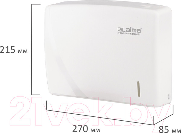 Изображение товара Диспенсер Laima Professional Original / 605759 (белый)