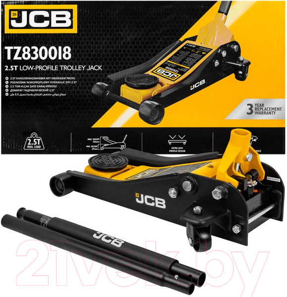 Изображение товара Подкатной домкрат JCB T830018 TZ (2.5т)