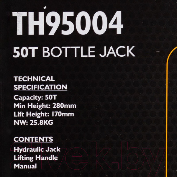 Изображение товара Бутылочный домкрат JCB TH95004 (50т)