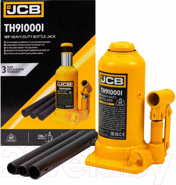 Изображение товара Бутылочный домкрат JCB TH910001 (10т)