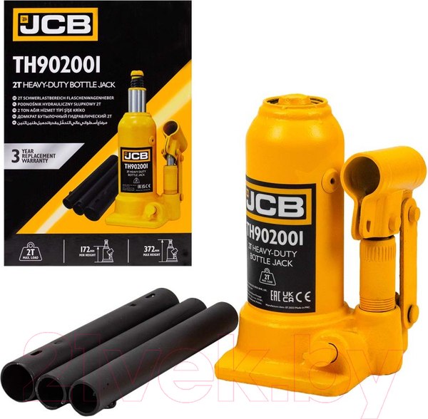 Изображение товара Бутылочный домкрат JCB TH902001 (2т)