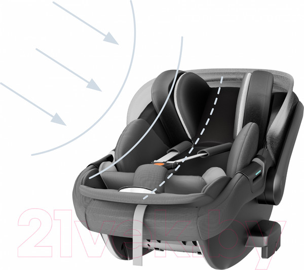 Изображение товара Автокресло Inglesina Darwin Infant Recline i-Size / AV62R0VLG (Velvet Grey)