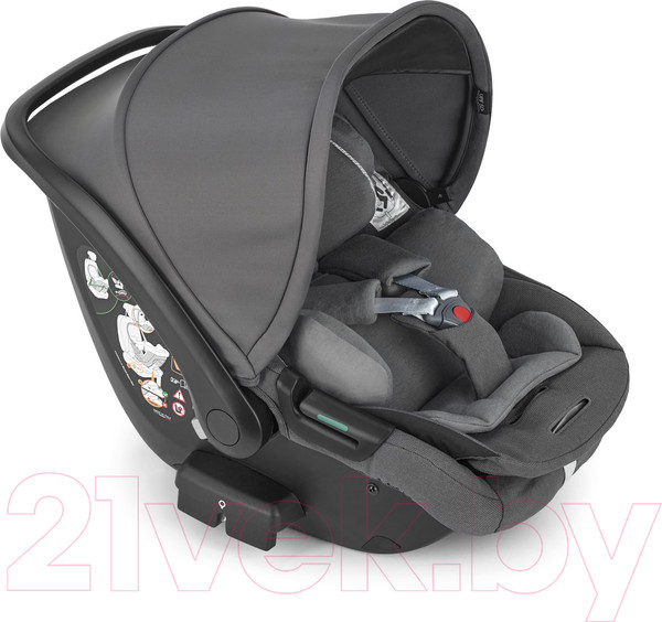 Изображение товара Автокресло Inglesina Darwin Infant Recline i-Size / AV62R0VLG (Velvet Grey)