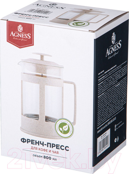 Изображение товара Френч-пресс Agness 894-540