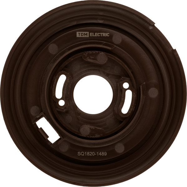 Изображение товара Рамка для выключателей и розеток TDM Виви / SQ1820-1489 (коричневый)