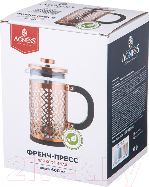 Изображение товара Френч-пресс Agness 894-541