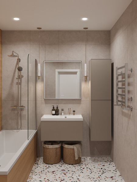 Изображение товара Полотенцесушитель водяной Terminus Ното П6 500x600