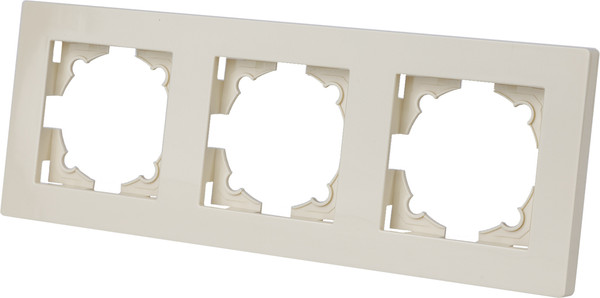 Изображение товара Рамка для выключателей и розеток TDM Сенеж / SQ1816-0156 (слоновая кость)