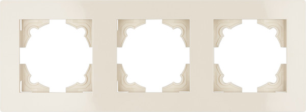Изображение товара Рамка для выключателей и розеток TDM Сенеж / SQ1816-0156 (слоновая кость)
