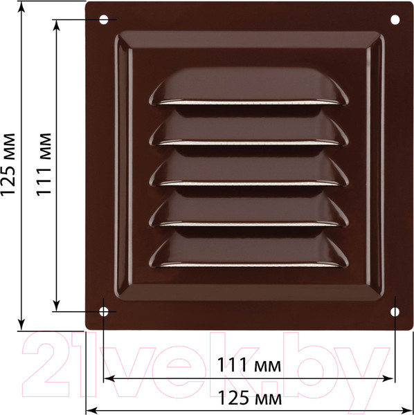 Изображение товара Решетка вентиляционная TDM SQ1807-0706