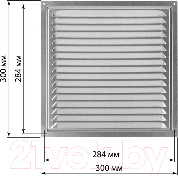 Изображение товара Решетка вентиляционная TDM SQ1807-0716