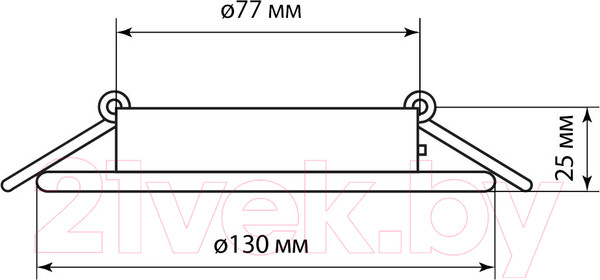 Изображение товара Точечный светильник TDM SQ0359-0155