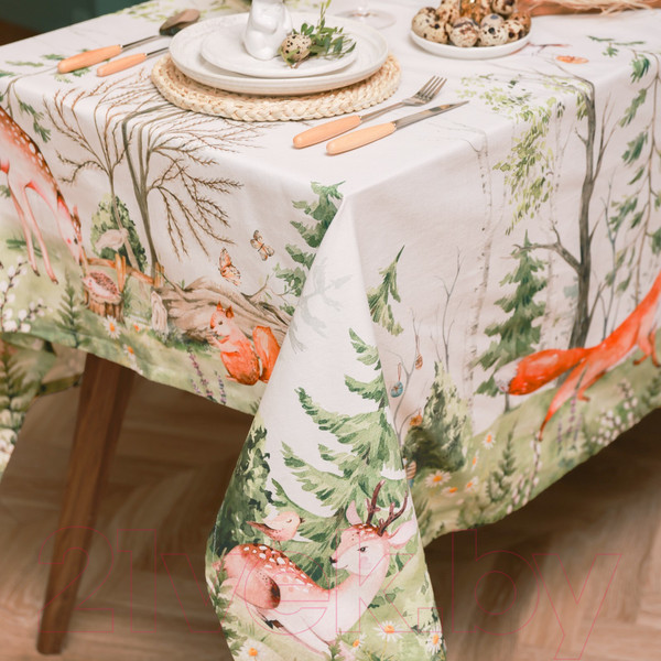 Изображение товара Скатерть Этель Лесная сказка / 10254591