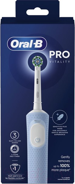Изображение товара Электрическая зубная щетка Oral-B Pro Protect X Clean Blue