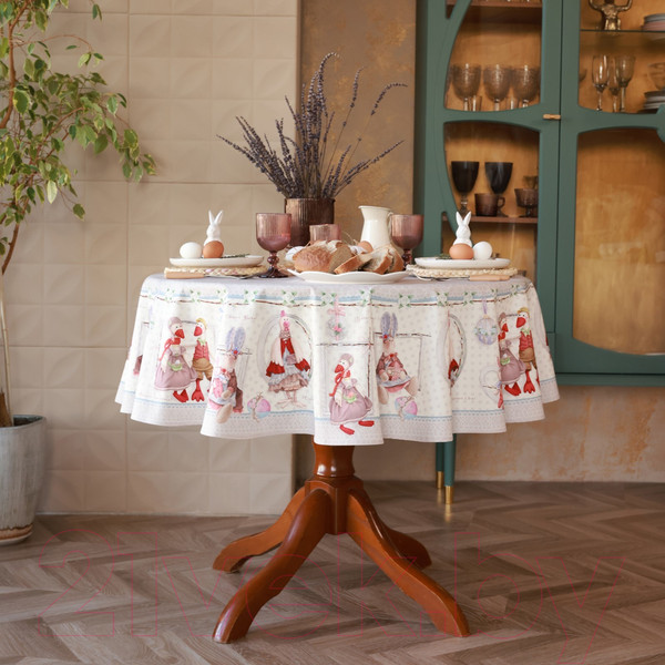 Изображение товара Скатерть Этель Пасхальные Тильды / 10254596