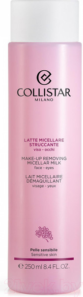 Изображение товара Молочко для снятия макияжа Collistar Make-Up Removing Micellar Milk Face-Eyes (250мл)