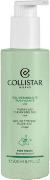 Изображение товара Гель для умывания Collistar Purifying Cleansing Gel Face (200мл)
