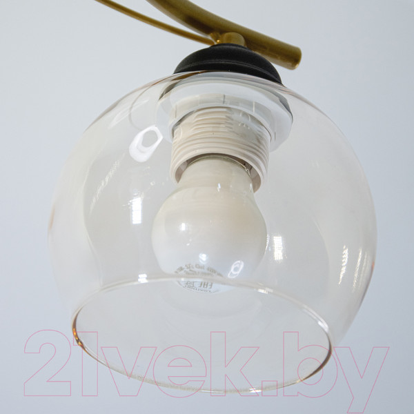 Изображение товара Люстра Элетех Лия/3 НПБ 01-3x60-187 / 1005404364 (золото)