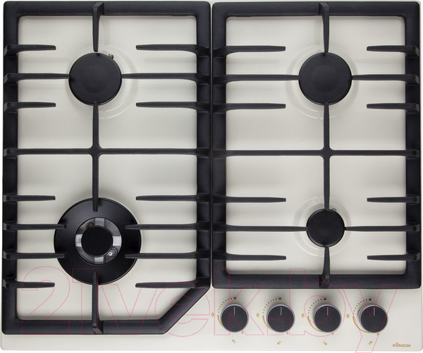 Изображение товара Газовая варочная панель Konigin Blaze 604 IVW
