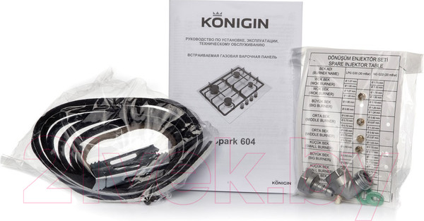 Изображение товара Газовая варочная панель Konigin Spark 604 IV