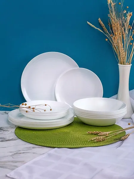 Изображение товара Набор столовой посуды Luminarc Diwali White V6724 (18пр)