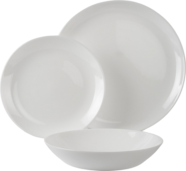 Изображение товара Набор столовой посуды Luminarc Diwali White V6724 (18пр)