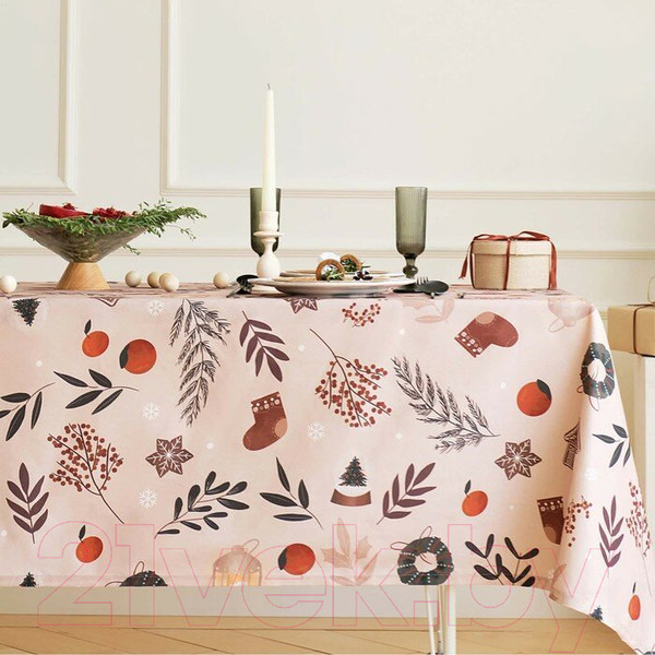 Изображение товара Скатерть Этель Новогодние украшения / 9896200