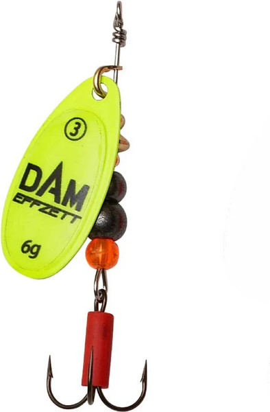 Изображение товара Блесна DAM FZ Fluo Spinner 1 S / 60658 (красный)