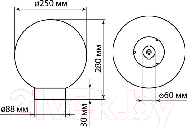 Изображение товара Светильник уличный TDM SQ0330-0640