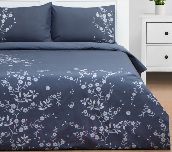 Изображение товара Комплект постельного белья Этель Floral Print 1.5сп / 9947016