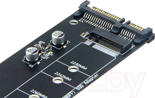 Изображение товара Адаптер для SSD диска Cablexpert EE18-M2S3PCB-02