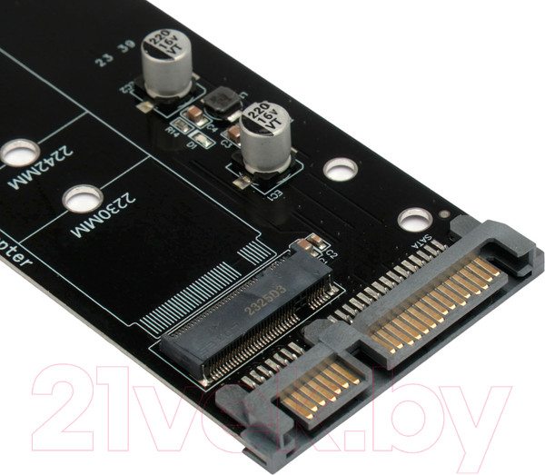 Изображение товара Адаптер для SSD диска Cablexpert EE18-M2S3PCB-02